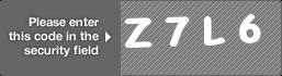 captcha code for visual authentication   letter Z number 7 letter L number 6